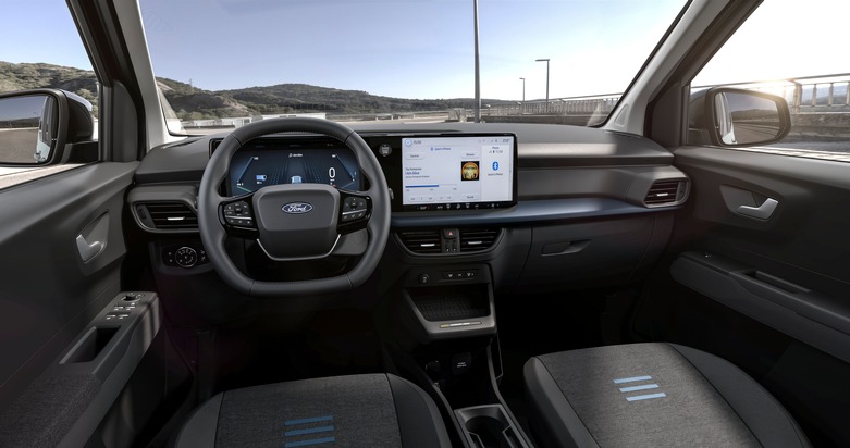 Der neue vollelektrische Ford E-Tourneo Courier: Höchstmaß an Stil, Platz und Praktikabilität im Kompakt-Format