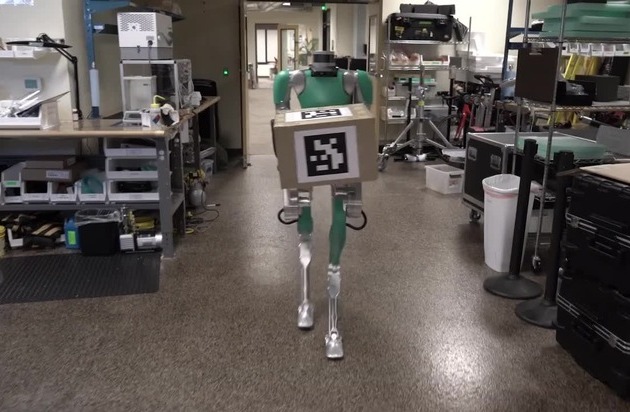 CES 2020 in Las Vegas: Ford zeigt humanoiden Roboter Digit zur Erforschung zukünftiger Liefer- und Lagerlogistik