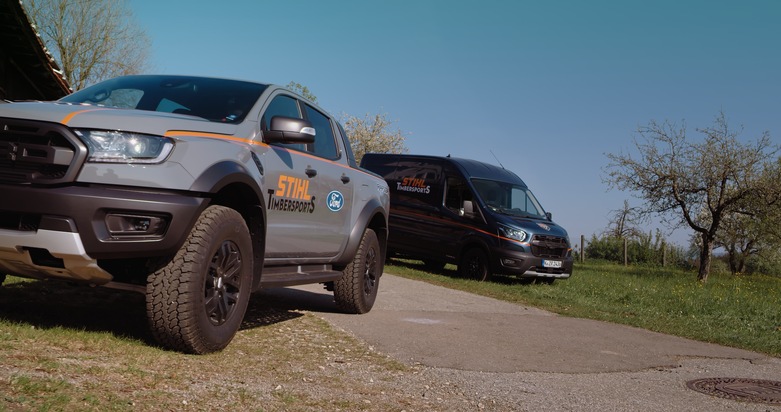 Ford prolonge son partenariat avec STIHL TIMBERSPORTS® et démarre la saison 2022 en tant que partenaire de mobilité et sponsor principal