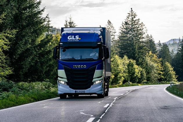 Touren mit dem LNG-Lkw im Schwarzwald: GLS auf dem Weg zur Emissionsfreiheit