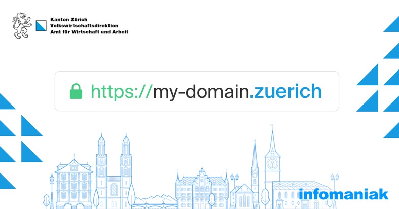 Infomaniak: Nouvelle extension de domaine .zuerich : Infomaniak accompagne les entreprises zurichoises