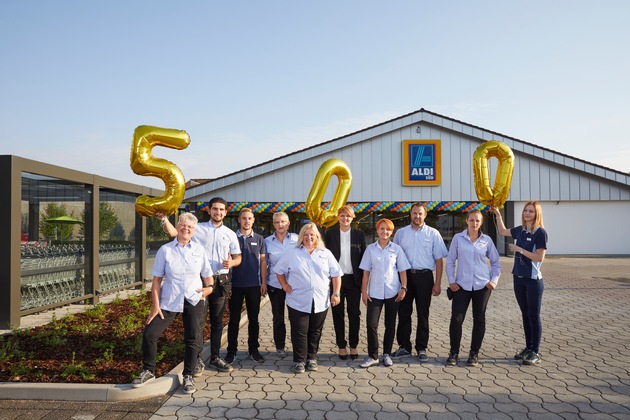 ALDI SÜD eröffnet 500. Filiale der Zukunft in Memmingen