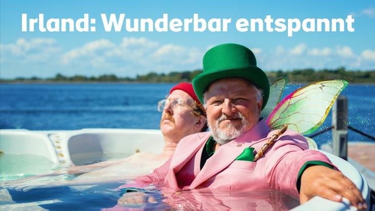 Irland Information Tourism Ireland: Irland: Wunderbar entspannt / Uke Bosse, Axel Prahl und die Magie der Langsamkeit - Teil drei der erfolgreichen Trilogie von Tourism Ireland geht online! / Axel Prahl über seine Liebe zu den Iren