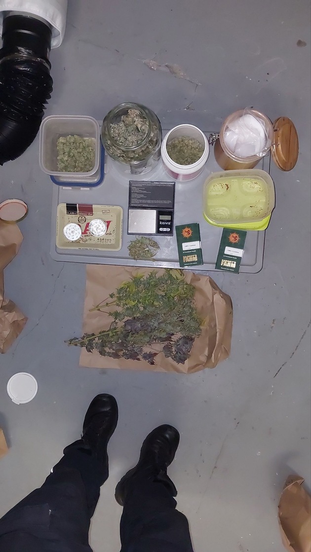 POL-KI: 251010.2 Kiel / Kreis Plön: Polizei findet Hanfplantage