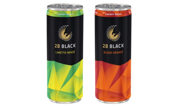 Zuwachs bei 28 BLACK / Energy Drink 28 BLACK erweitert seine Produktrange um zwei neue Geschmacksrichtungen