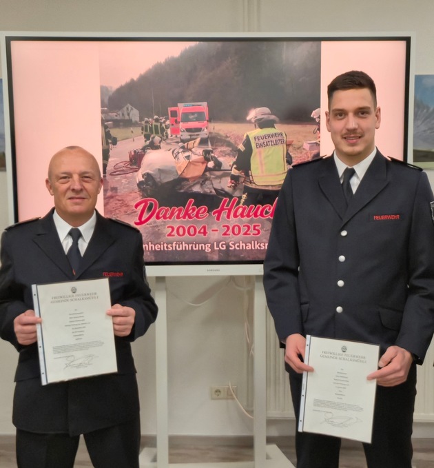 FW Schalksmühle: Neues Jahr, neuer Löschgruppenführer