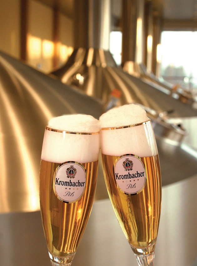 Krombacher Markenfamilie legt um 0,4 % zu / Gesamtausstoß steigt auf 5,560 Mio. Hektoliter