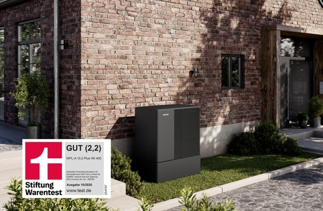 STIEBEL ELTRON: Stiebel Eltron punktet bei Stiftung Warentest mit hoher Effizienz / Gesamturteil GUT (2,2) und zweiter Platz für die Luft-Wasser-Wärmepumpe WPL-A