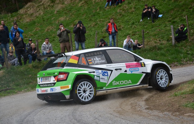 Doppelsieg für SKODA: deutsche Piloten Kreim/Christian Zweite bei stark besetzter Rallye in Österreich (FOTO)