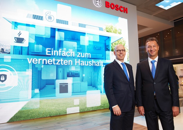 Einfach zum perfekten Ergebnis: Bosch präsentiert innovative Lösungen für zentrale Verbraucherbedürfnisse auf der IFA 2016