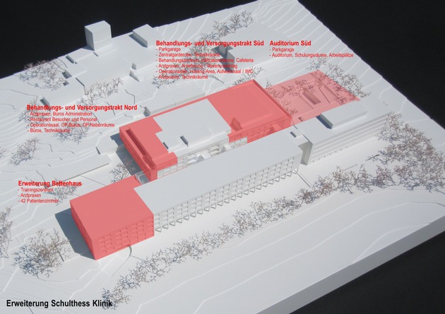 Rückblick und Vorschau: Jahresergebnis 2011 und Erweiterungsbau der Schulthess Klinik