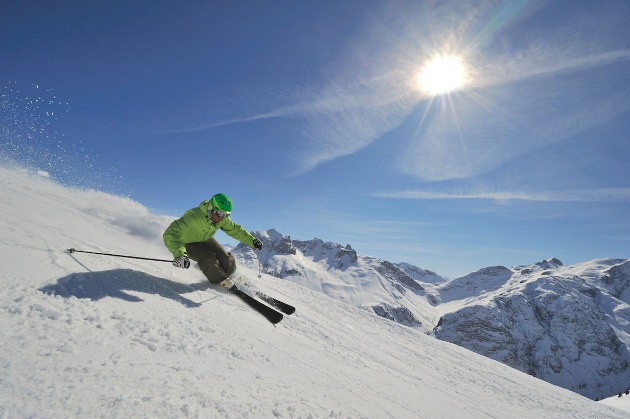 Sonnenskilauf in Lech Zürs am Arlberg - das Highlight für Genießer - BILD