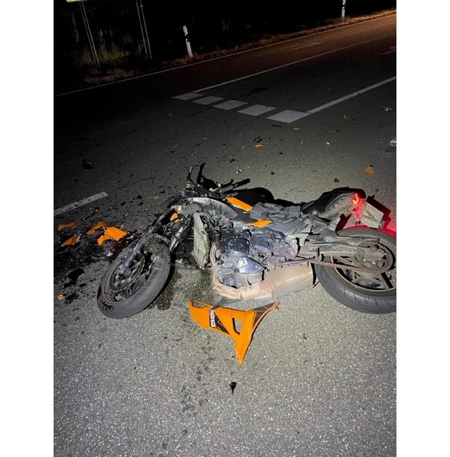 POL-PDNW: Verkehrsunfall mit leichtverletztem Motorradfahrer