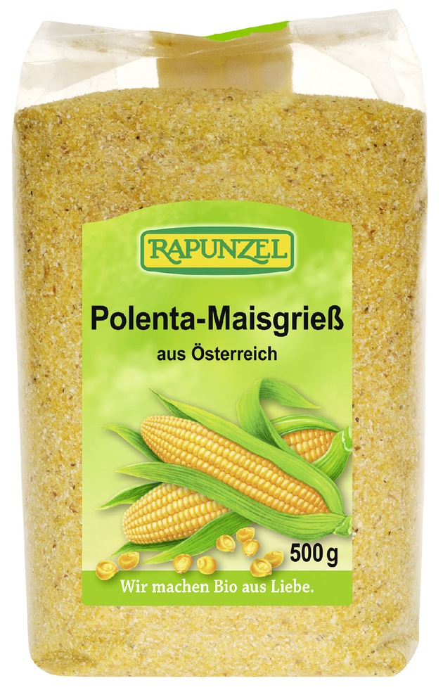 Rückruf Rapunzel Maisgrieß Polenta und Minutenpolenta