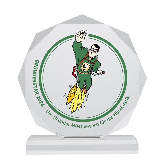 Wettbewerb sucht die Besten der Hörakustik-Gründerszene: Existenzgründer-Award GRÜNDERSTAR ehrt herausragende Ideen für den Start in die Selbständigkeit