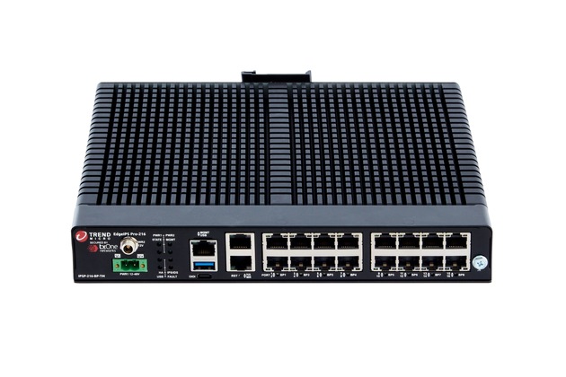 TXOne Networks präsentiert neue Cybersecurity-Lösung EdgeIPS Pro 216 zur erweiterten Sicherung von OT-Kernnetzwerken / Neues IPS Array mit hoher Port-Dichte erfüllt die speziellen Anforderungen von KMUs bei der Cyberabwehr