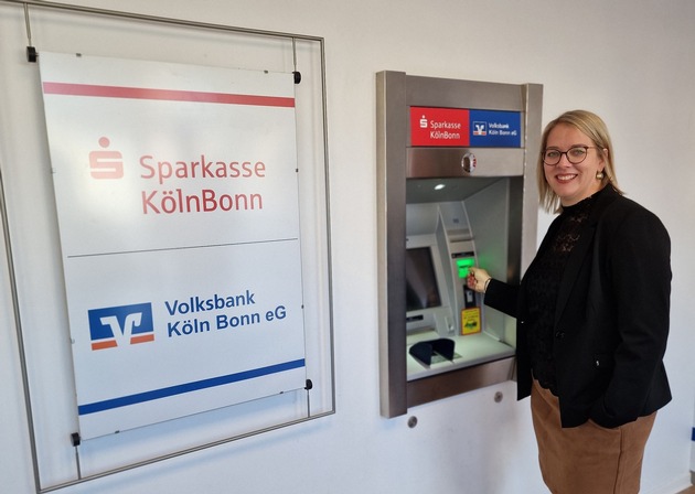 Gemeinsame SB-Stellen: Sparkasse KölnBonn kooperiert mit der Volksbank Köln Bonn