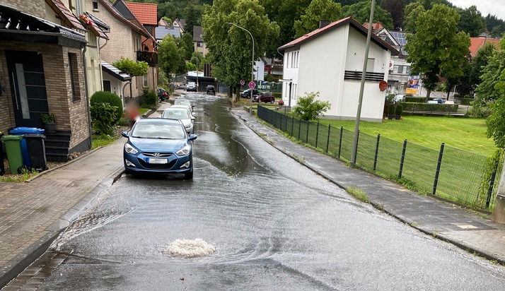 FW-PB: Starkregen in der Gemeinde Altenbeken