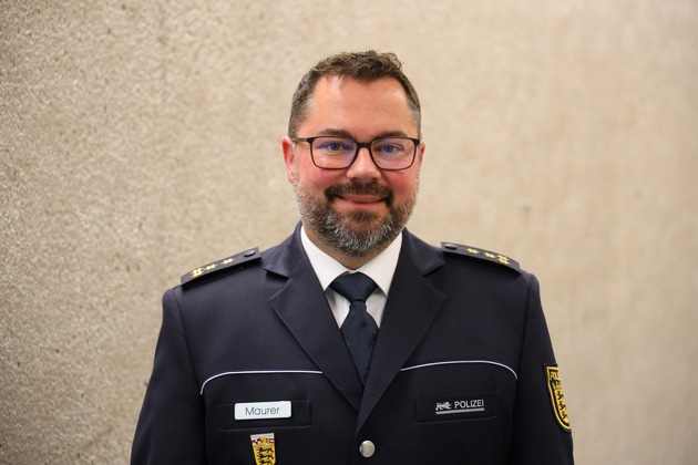 PP Ravensburg: Neue Gesichter beim Polizeipräsidium Ravensburg - Björn Maurer wird neuer Leiter der Schutzpolizei