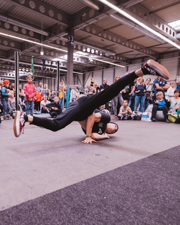 Von Akrobatik Yoga bis Zumba: 7.000 Besucher erlebten die neuesten Sporttrends auf der sport.aktiv 2019