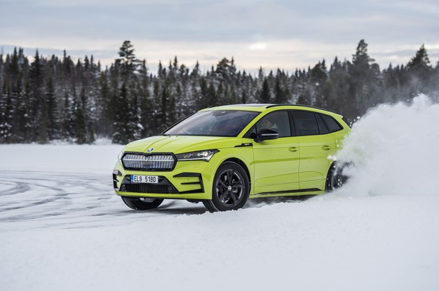 Schweden erleben: Škoda 4×4-Modelle auf Eis und Schnee