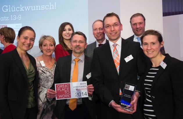 Schön Klinik: Schön Klinik Bad Bramstedt erneut als "Great Place to Work" ausgezeichnet