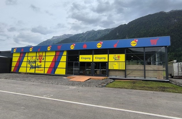 LIDL Schweiz: Lidl Festivalfiliale am Greenfield Festival