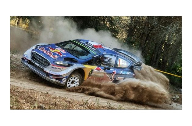 Ford Fiesta WRC-Pilot Ott Tänak fährt auf Sardinien zu seinem ersten WM-Laufsieg (FOTO)