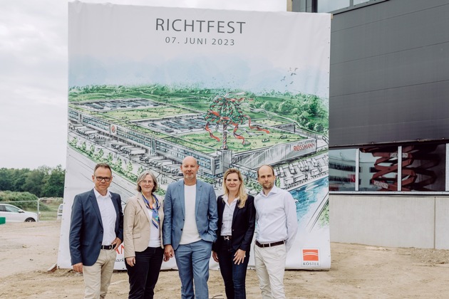 Richtfest für das neue ROSSMANN-Logistikzentrum Burgwedel 2.0