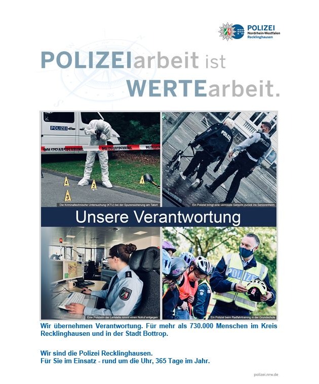 POL-RE: POLIZEIarbeit ist WERTEarbeit - Auftaktveranstaltung im Polizeipräsidium Recklinghausen