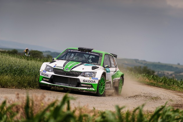 ADAC Rallye Deutschland: Erster Matchball zum WM-Titel für SKODA Motorsport und Pontus Tidemand (FOTO)