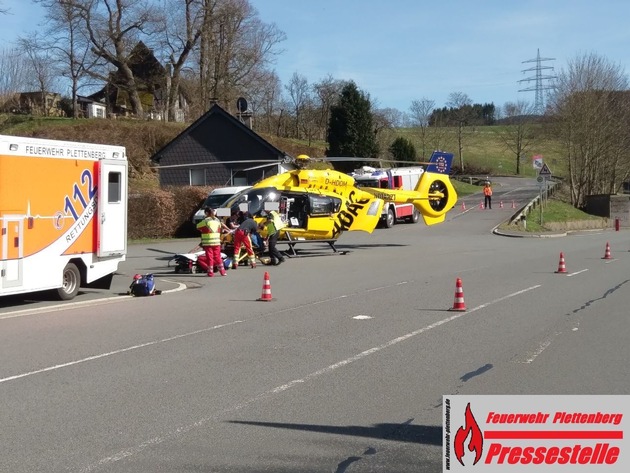 FW-PL: 2 Brandeinsätze, 1 Brandmeldealarm und 2 Verkehrsunfälle am Wochenende in Plettenberg