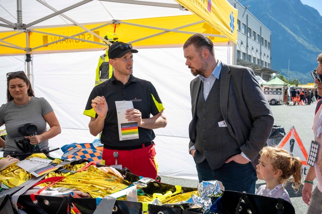 Eindrückliche Einblicke am Sicherheitstag Liechtenstein