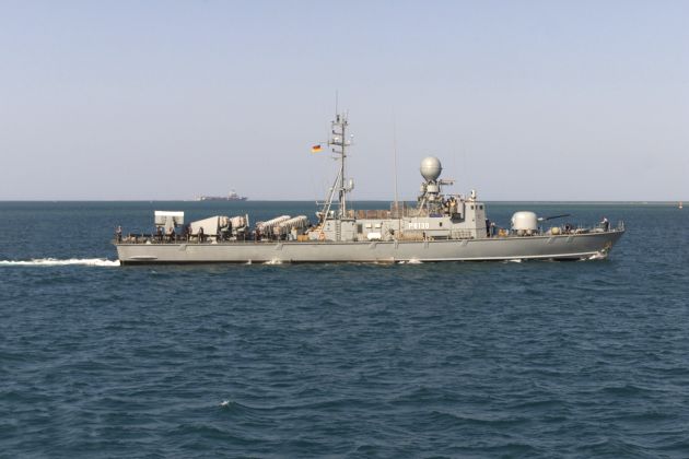 Schnellboot &quot;Hyäne&quot; läuft zum UNIFIL-Einsatz aus (mit Bild)