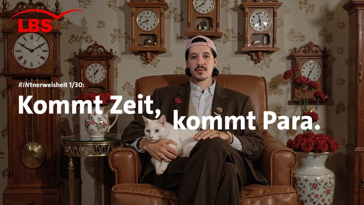 30 Tage, 30 RINtnerweisheiten / Zweite Runde für den Bauspar-Lifestyle: LBS, RIN und huth+wenzel starten KI-gestützte Out-of-Home-Aktion