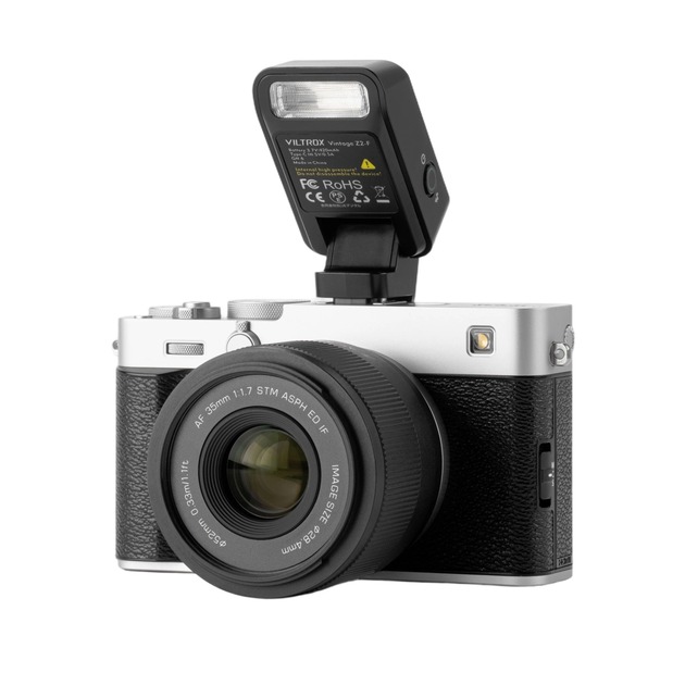 Viltrox Flash Vintage Z2 &ndash; kompakter Aufsteckblitz f&uuml;r Sony, Canon, Fujifilm und Nikon