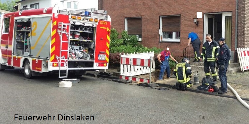 FW Dinslaken: Erneuter Einsatz aller Löschzüge der Feuerwehr Dinslaken aufgrund der Wetterlage