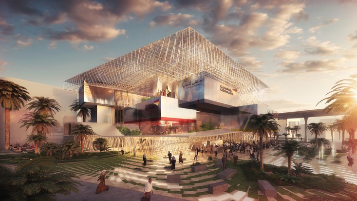 Expo 2020 Dubai: Deutscher Pavillon exklusiv mit Sedus Möbeln eingerichtet