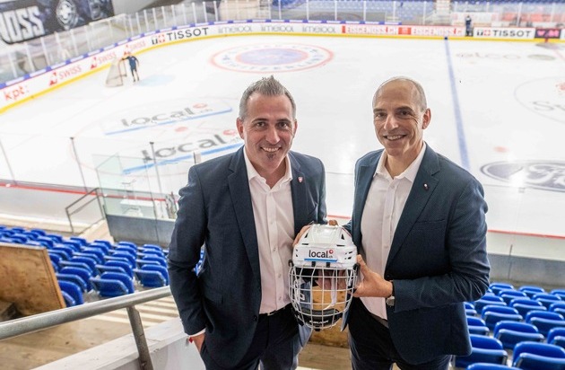 localsearch: Swiss Ice Hockey et localsearch prolongent et étendent leur partenariat