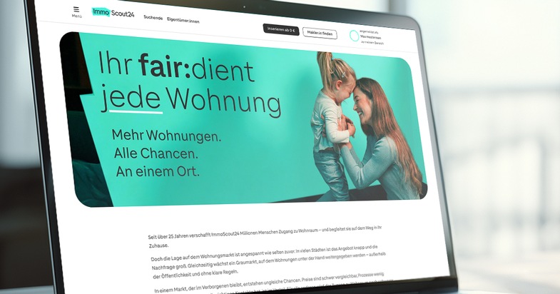 ImmoScout24 startet Initiative f&uuml;r mehr Transparenz und Zugang im Wohnungsmarkt