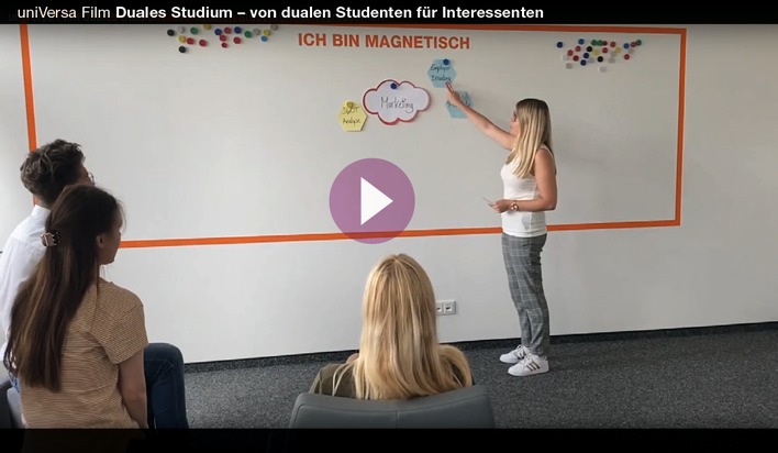 Neues Video: Duale Studenten werben für Nachwuchs