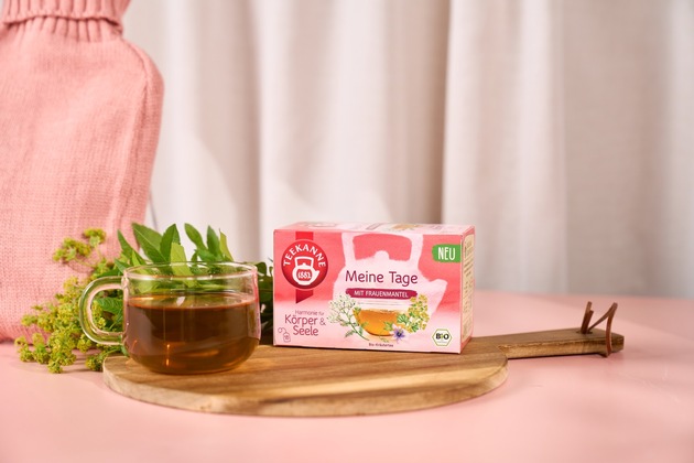 Pressemitteilung: „Meine Tage“ – der neue TEEKANNE Kräutertee für entspannte Momente rund um den Zyklus