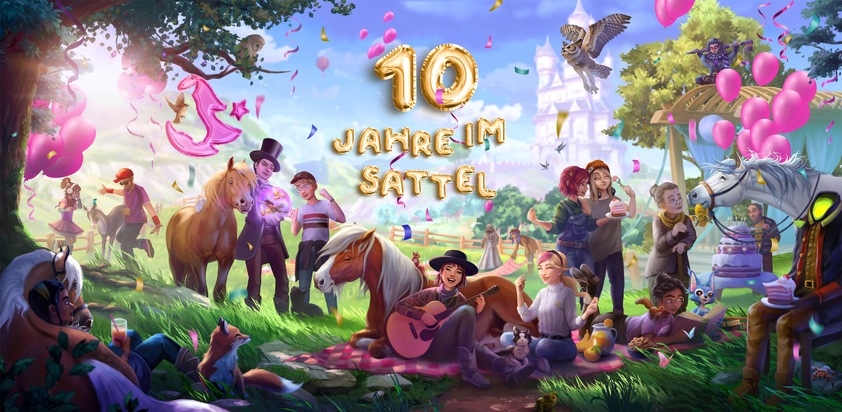 Star Stable Entertainment AB: Zehn Jahre Star Stable Online #SSO10 / Star Stable feiert zehn Jahre Mädchen und Frauen in Gaming