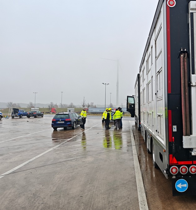 POL-H: Polizei überprüft Tiertransporte auf der Autobahn