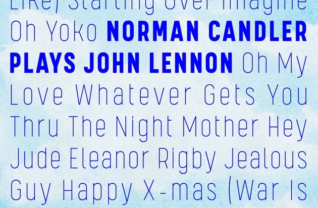 INTERSOUND: INTERSOUND releases tribute to ex-Beatle Norman Candler reinterprets John Lennon