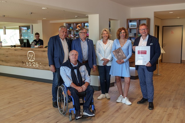 „Meerzeit Wellenbad und Spa“ in Büsum erhält Gütesiegel des Sozialverbands Schleswig-Holstein