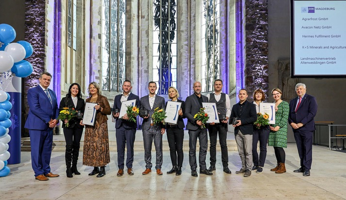 Agrarfrost mit Bildungspreis der IHK Magdeburg für herausragendes Engagement in der Aus- und Weiterbildung ausgezeichnet