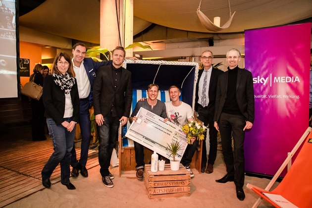 Mawaii gewinnt das Finale des Startup-Wettbewerbs &quot;Welcome new TV brands&quot; von Sky Media