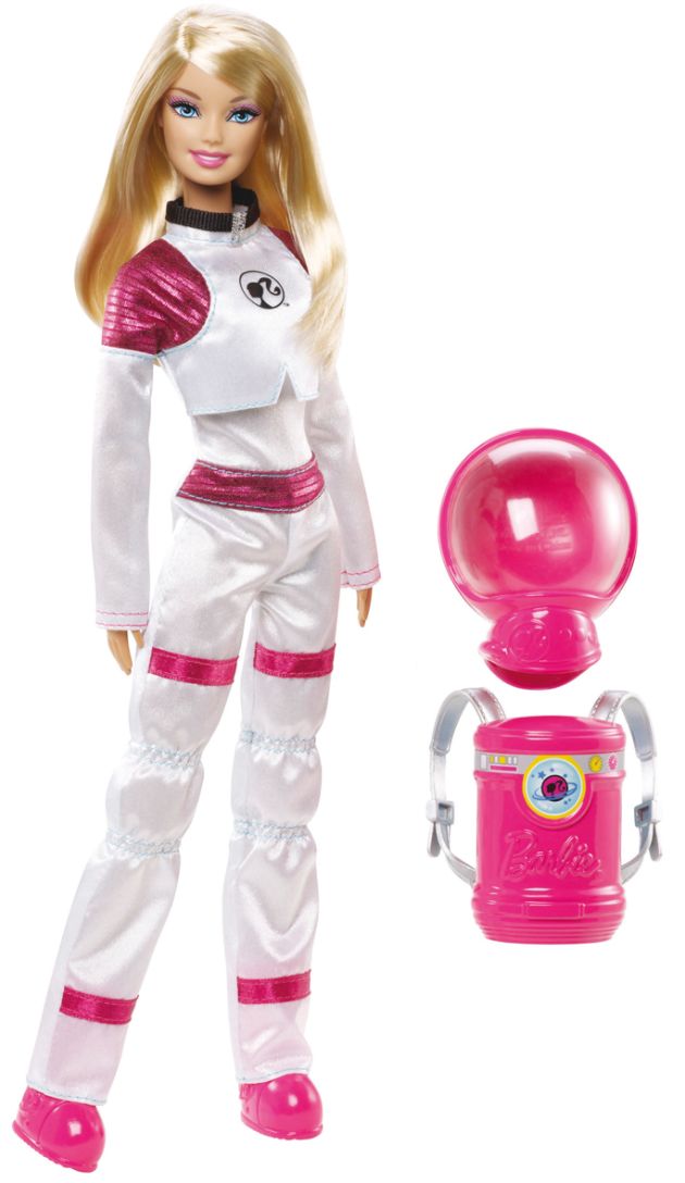 Mit Barbie in den Weltraum - die Mars Explorer Barbie / Mädchen von heute können die Mars-Erforscherinnen von morgen sein (BILD)
