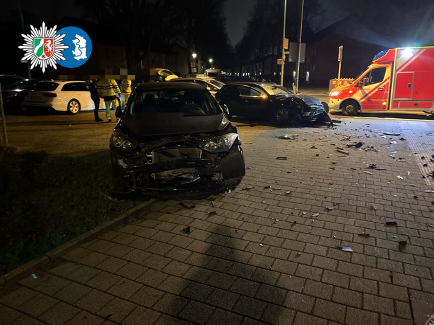 POL-DU: Overbruch: Autofahrer kommt von Fahrbahn ab